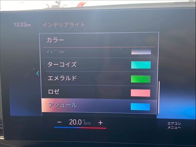 内装を豪華に彩ってくれるアンビエントライト装備♪