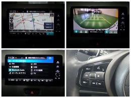 【ナビゲーション】Honda CONNECT対応でさらに便利が広がったナビディスプレイ＋2.0ETC車載器を装備！Bluetoothオーディオも対応です。