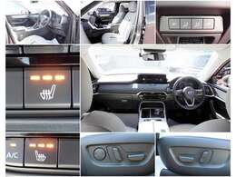運転席には電動パワーシート搭載！また1つのキーごとシート位置を記憶できるメモリー機能付き！またシートヒーターも搭載！
