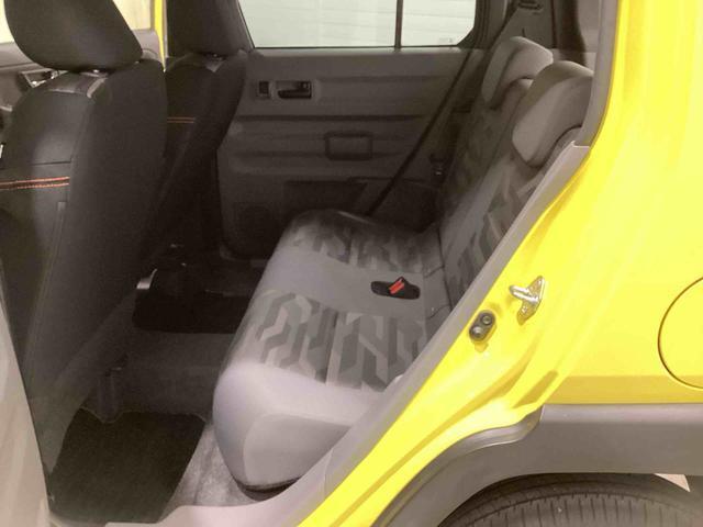 後席の写真です