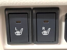 【シートヒーター】寒い日に重宝するシートヒーター！エアコンより早く温まってくれるので寒がりの人も安心ですね♪エアコンの温風は乾燥するから苦手、という方にもをおすすめです。