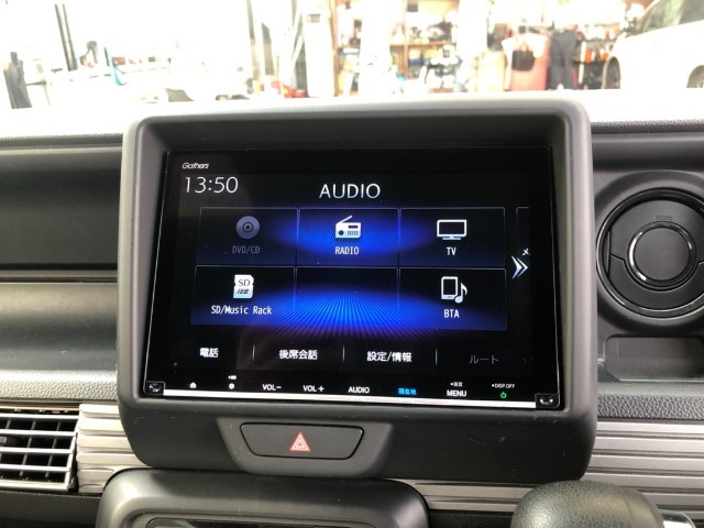 【純正ナビ】Honda純正のGathersナビがついています！Bluetoothも使えます♪