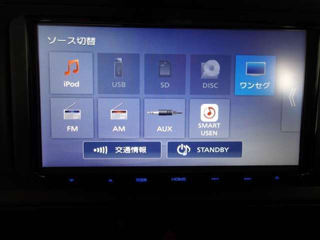 ナビを装備。タッチパネル式で使いやすく、お出かけもラクラクです。