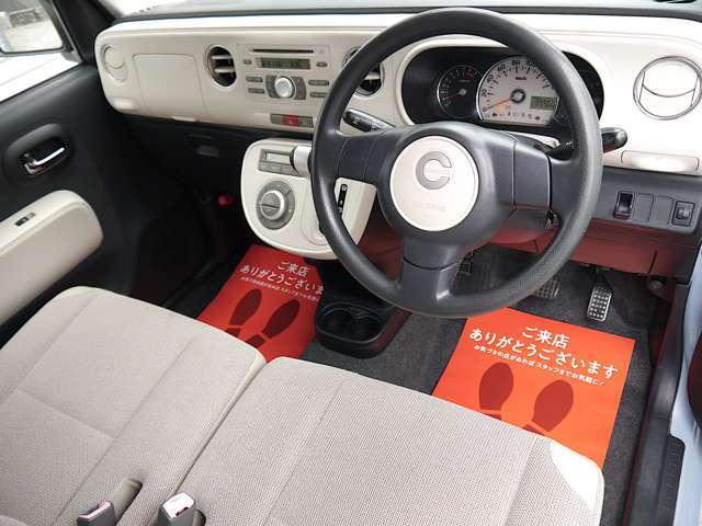 広く清潔なキャビンになります。