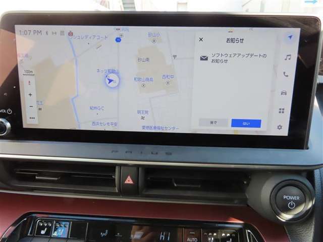 （ディスプレイオーディオ）スマホと車をつなぐことで色々なサービスを楽しめます。