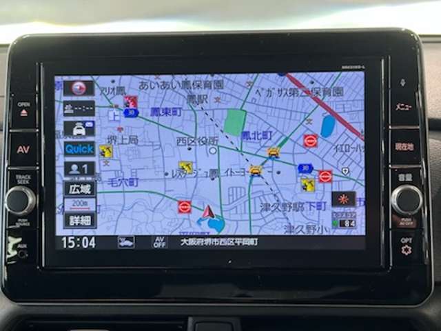 純正ナビゲーションシステム