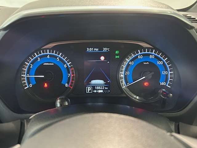 視認性の良いメーターパネル☆カラーディスプレイには運転をサポートするさまざまな情報を表示します☆