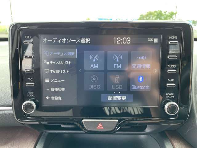 純正ディスプレイオーディオ☆　走行中フルセグTV映ります！　DVD再生、Bluetooth接続が可能♪　　お手持ちのスマホと接続してお気に入りの音楽でドライブをお楽しみ下さい♪　　お気軽にお問合せを♪