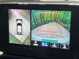 【全方位モニター用カメラ】専用のカメラにより、上から見下ろしたような視点で360度クルマの周囲を確認することができます☆死角部分も確認しやすく、狭い場所での切り返しや駐車もスムーズに行えます。