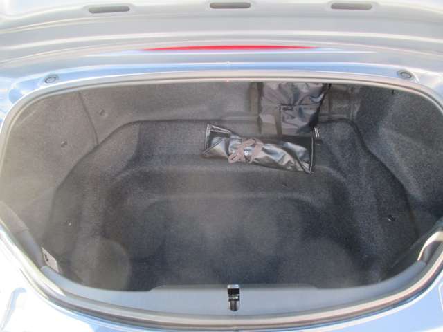 大人2人分の旅行荷物ならしっかり収納できるトランクスペース！