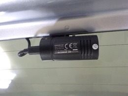 後方の状況やあおり運転などもしっかり記録するリヤドライブレコーダーも完備。