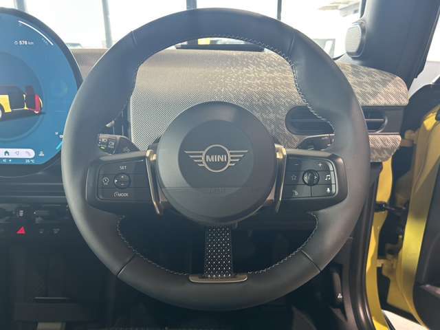 アクティブ・クルーズ・コントロール（ストップ＆ゴー機能付）付きのステアリングです！！