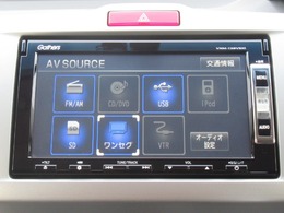 【装備】ギャザズメモリーナビ【VXM-128VSXi】ワンセグTV・DVD再生機能付きです。