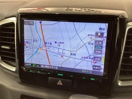 社外ナビ搭載です。知らない道も安心ですね！