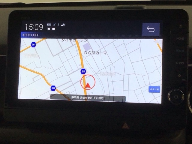 純正ナビ搭載です。知らない道も安心ですね！