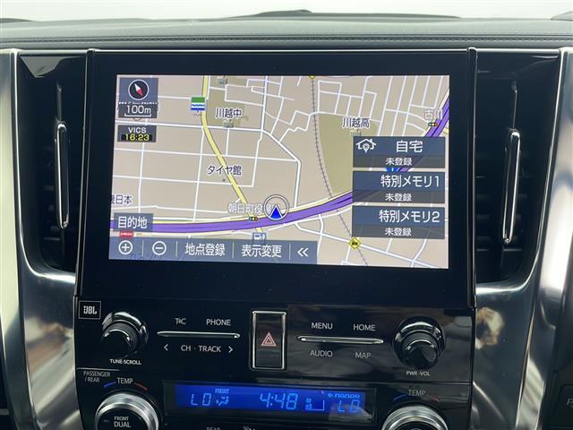 【純正ナビ】専用設計で車内の雰囲気にマッチ！ナビ利用時のマップ表示は見やすく、いつものドライブがグッと楽しくなります！