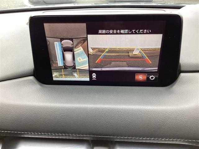 360°ビューモニター付きで駐車もラクラク
