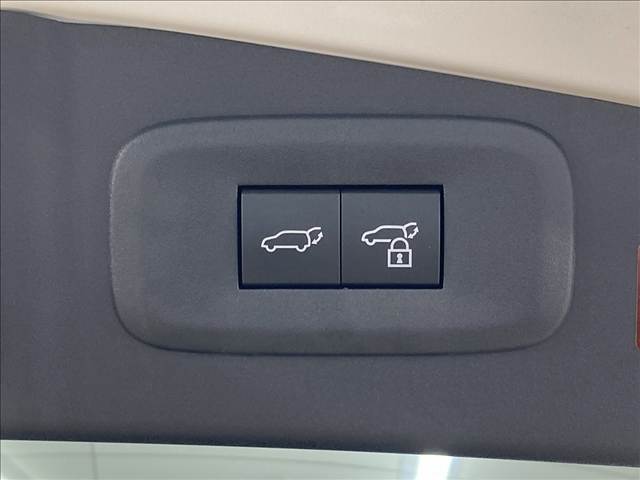【電動リアゲート】ボタンひとつで大きなゲートも簡単に開閉可能です。高級車ならではの装備は嬉しいですね。