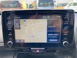 ナビゲーション装着車です。