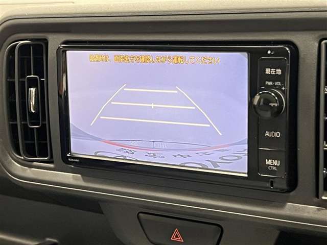 バックモニターは後退時の安全確認に役立ちます！
