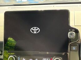 【10.5インチ　ディスプレイオーディオ】大画面のディスプレイはAppleCarPlayやAndroidAutoが利用可能。大きな画面でスマホナビアプリ等が利用いただけます♪