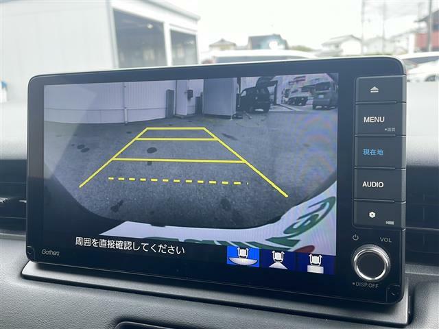 【バックカメラ】駐車が苦手な方でも映像で後方の安全確認もしっかり♪見えない死角の部分や距離感などモニター確認することが可能です！