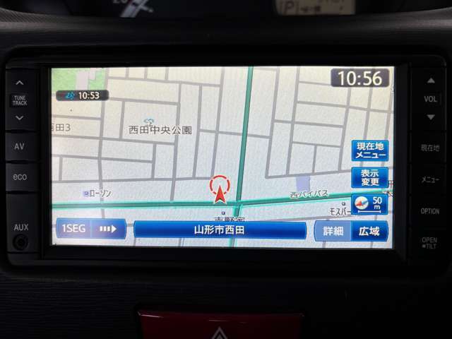 純正ナビ付きでお出かけも安心♪
