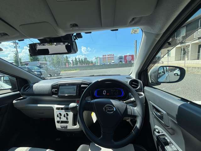 ドライバー目線です！運転席に座るとこんな感じです☆