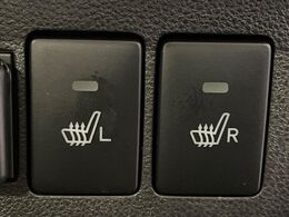 【シートヒーター】寒い日に重宝するシートヒーター！エアコンより早く温まってくれるので寒がりの人も安心ですね♪エアコンの温風は乾燥するから苦手、という方にもをおすすめです。