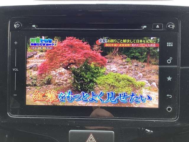 TV付きの車となっております。送迎時の待ち時間などとてもお役に立ちます。