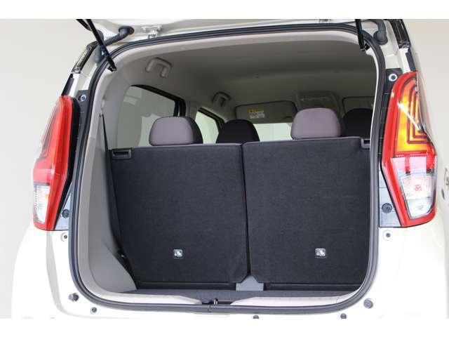 広さと使い勝手が気になるラゲッジスペースはこちら。