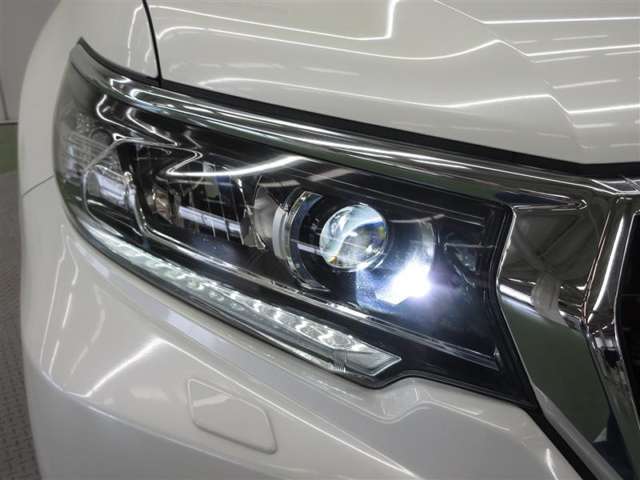 高輝度で点灯速度の速いLEDヘッドランプ＆ LEDクリアランスランプ（デイライト機能付）＆LEDフォグランプがついています。