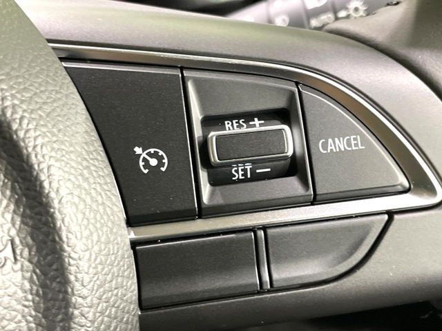 【クルーズコントロール】高速道路もラクラク走行。アクセルを離しても一定速度で走行ができ、長距離運転時の負担を軽減！加速・減速も簡単なスイッチ操作で調整できます。