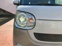 【LEDヘッドライトランプ】白く明るい光で夜間走行の安心感を高めます☆周りからの視認性も◎