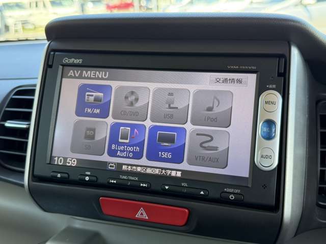 BluetoothやTVの視聴も可能です☆高性能＆多機能ナビでドライブも快適ですよ☆