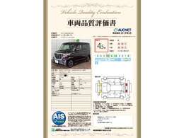 第3者機関によって車両状態証明書を発行しておりますので、状態の確認含めて安心、信頼、満足にお答えします。