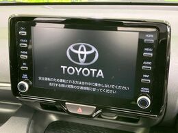 【ナビ機能付きディスプレイオーディオ】ナビ機能搭載の他、お持ちのスマートフォンと連携して、ナビやbluetoothでの音楽再生が可能です♪デザインはもちろん操作性も良好！