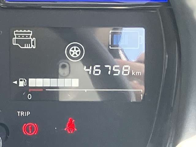 現在の走行距離は、46758kmです！