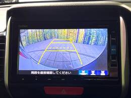 【バックカメラ】駐車時に後方がリアルタイム映像で確認できます。大型商業施設や立体駐車場での駐車時や、夜間のバック時に大活躍！運転スキルに関わらず、今や必須となった装備のひとつです！