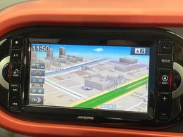 ●アルパイン製メモリーナビ/オーディオ機能充実のナビで、運転もより楽しくなります♪ナビ交換がしやすいメリットもありますので、ナビ機能に不安がある方は是非ご相談ください♪