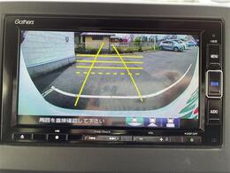 【バックモニター】安全確認もできます。駐車が苦手な方にもオススメな便利機能です。