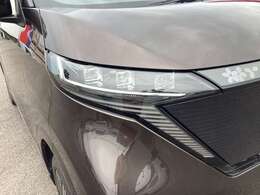 【LEDヘッドライト】LEDヘッドライトを装備しています