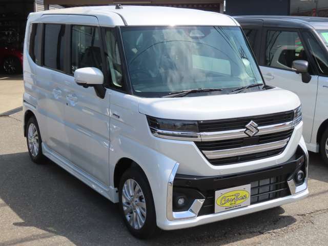 フルモデルチェンジした新型スペーシアカスタム！新たに電動パーキングブレーキ＆オートブレーキホールド機能、液晶デジタルメーターなど多くの機能が追加されました！