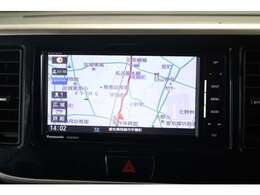 7インチメモリーナビ＋フルセグTV（PANASONIC製ストラーダCN-RE03WD）※Bluetoothオーディオ＋ハンズフリー通話対応/CD＆DVD再生・SD録音機能