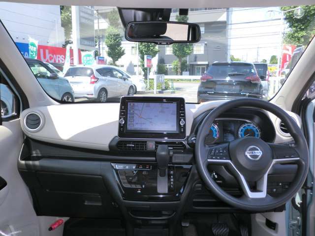 視界が良いので運転がしやすいです