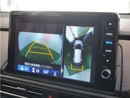 ◆全周囲カメラシステム◆運転席から見えにくい後方などをナビ画面で確認でき運転を支援するシステムです！