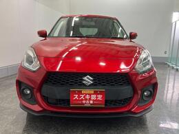 令和2年式　スイフトスポーツ　ディスプレイオーディオ　衝突被害軽減ブレーキ　バーニングレッドパールメタリック