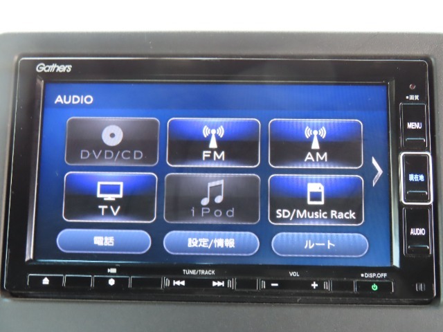 多彩なメディア再生。フルセグ、録音、DVD再生、Bluetooth対応です。