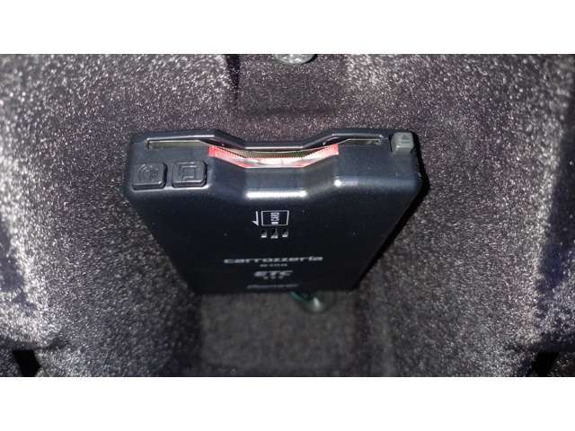 ETC車載器も搭載。高速通過もストレスフリー！