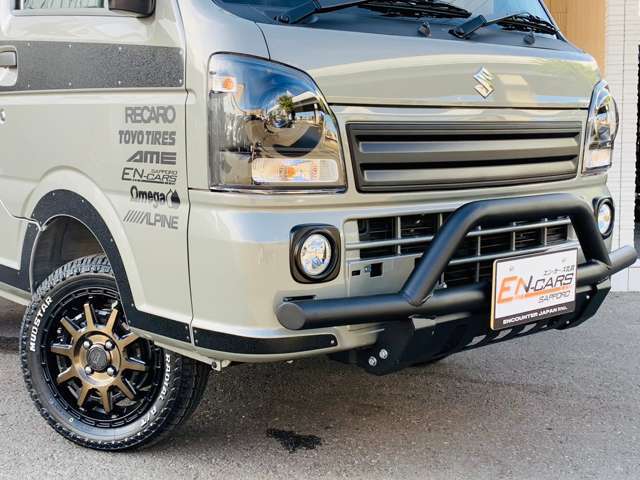 カッコよく軽トラを乗れるよう拘ってカスタムしたコンプリートカー！